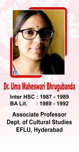 Dr.UMA MAHESWARI BHRUGUBANDA